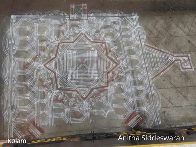 Rangoli: Pongal's traditional kolam