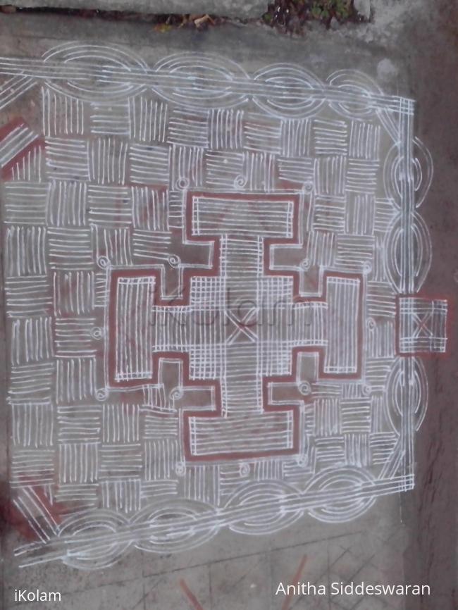 Rangoli: Kanu pongal's traditional kolam