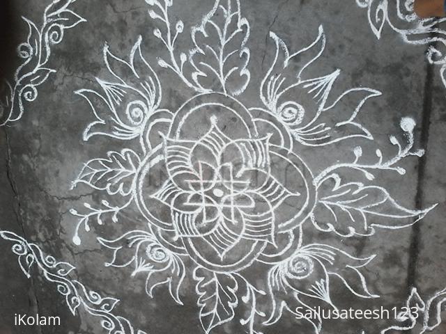 Rangoli: My friday kolam