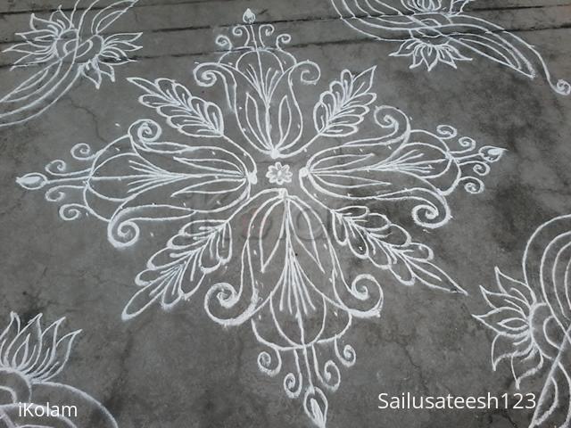 Rangoli: Daily ....Dotted kolam