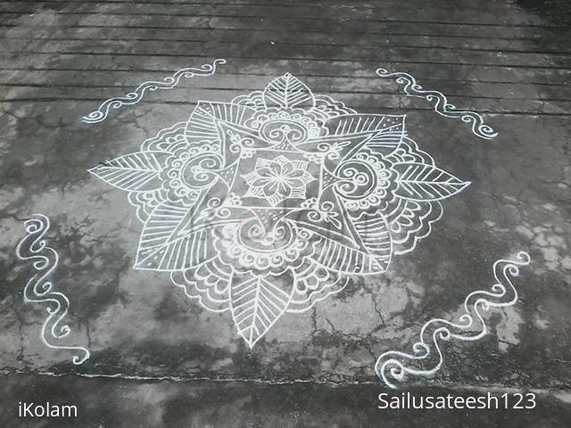 Rangoli: Daily rangoli