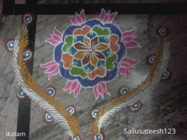 Rangoli: Padmam muggu..