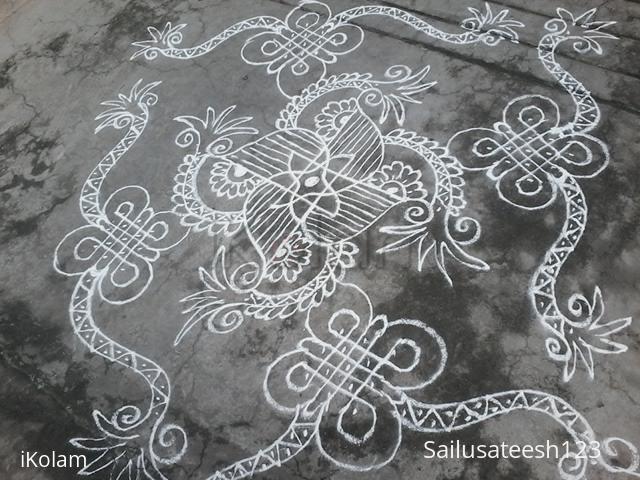 Rangoli: Thursday kolam