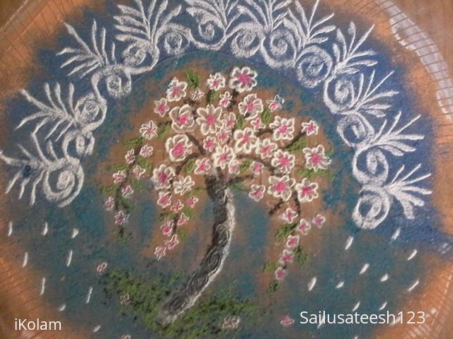 Rangoli: My new try..