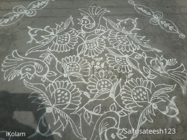 Rangoli: Dhanurmasam day 1