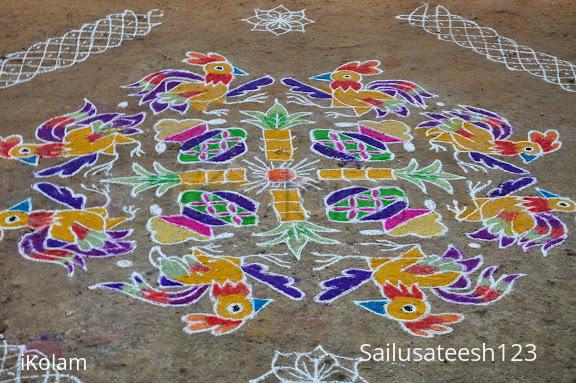 Rangoli: One of my pongal kolam