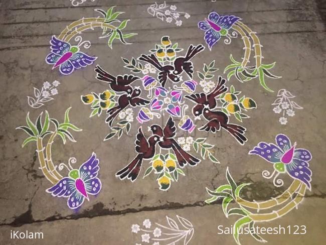 Rangoli: Durmukhi nama samvatsara ugadi subhakankshalu.....