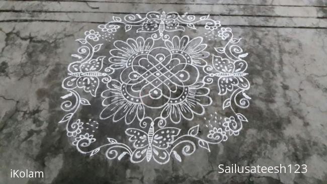 Rangoli: Butterflies .....