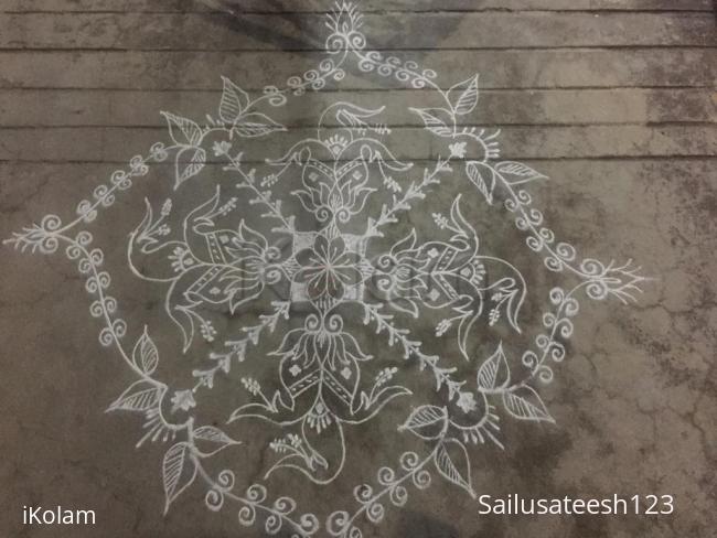 Rangoli: daily kolam