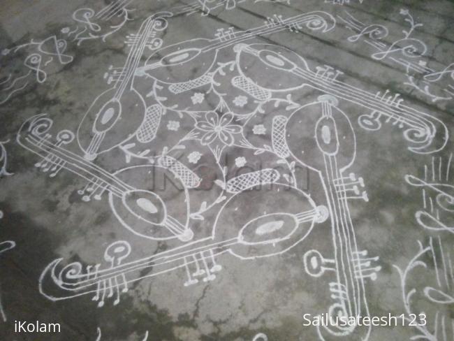 Rangoli: Dhanurmasam day 2