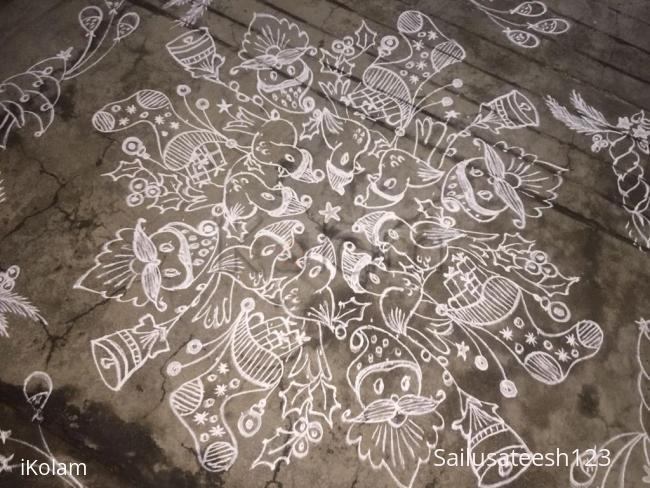 Rangoli: Merry Christmas