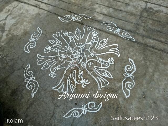 Rangoli: Daily kolam...