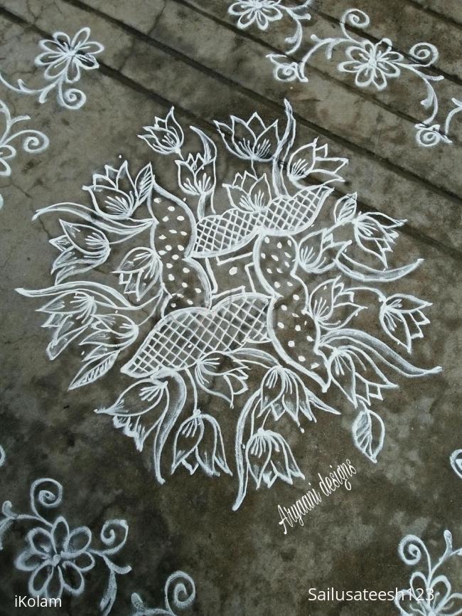 Rangoli: Tulips...