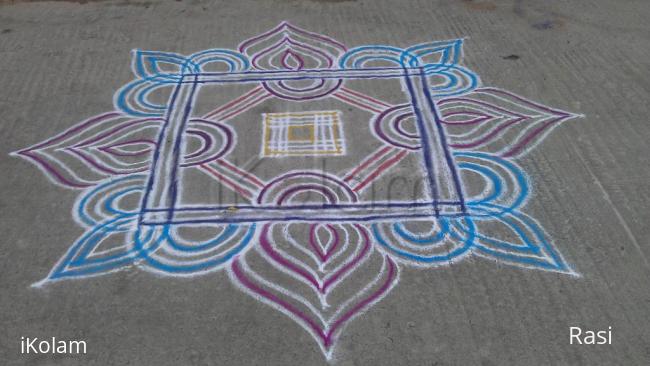 Rangoli: Free hand Padikolam