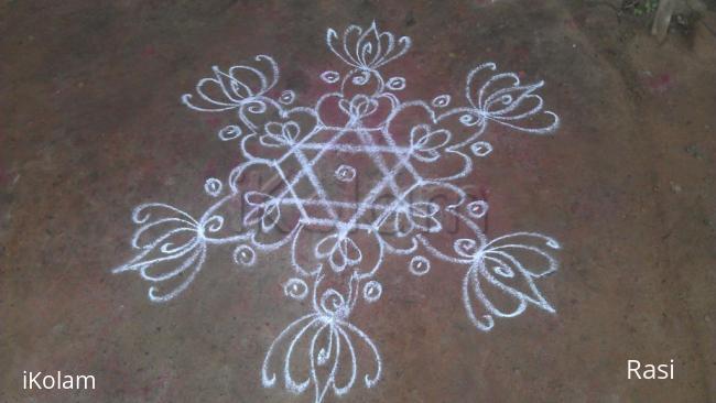 Rangoli: Star Rangoli