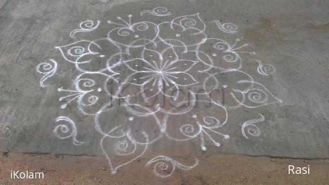 Rangoli: Free hand rangoli