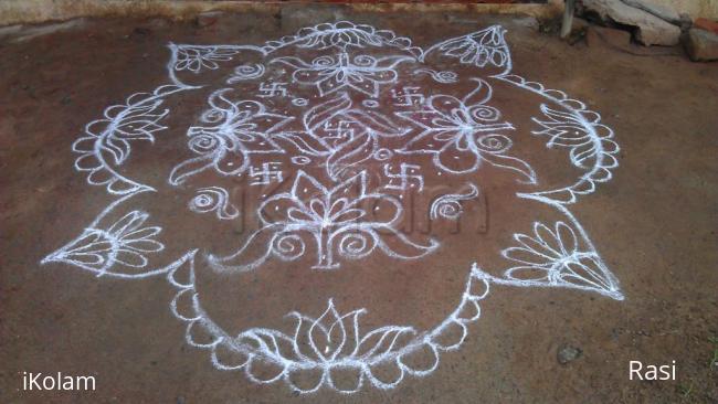 Rangoli: Free hand rangoli