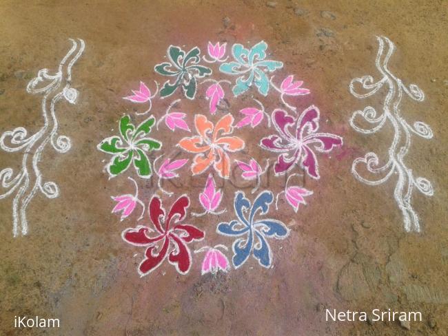 Rangoli: Flower Rangoli