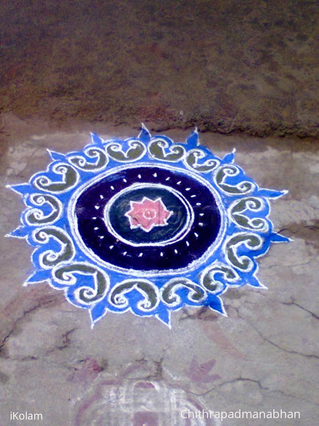 Rangoli: freehand