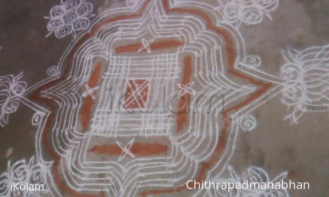 Rangoli: aadi velli kanyakolam