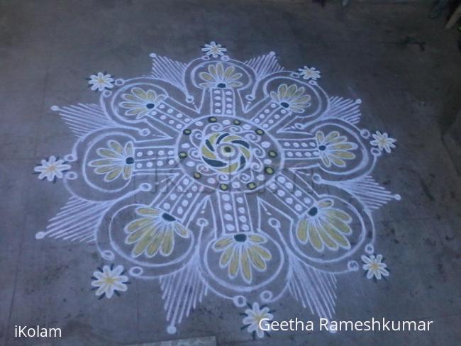 Rangoli: Friday kolam!