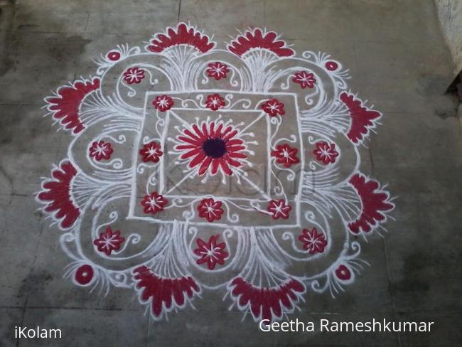 Rangoli: Thursday Special kolam!