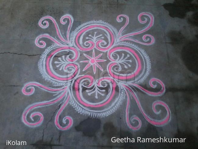 Rangoli: cute kolam