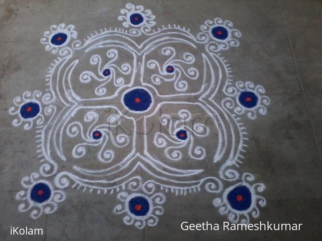 Rangoli: My favorite kolam!