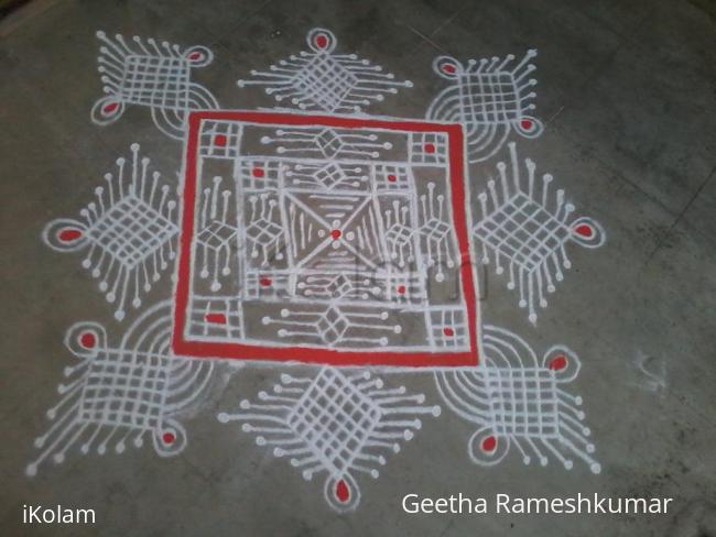 Rangoli: Wonderful wednesday kolam!