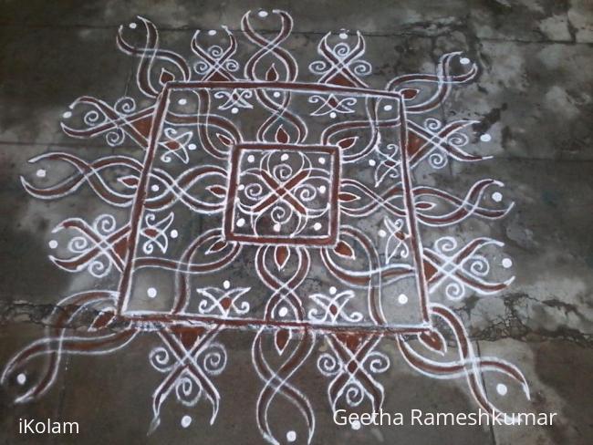 Rangoli: My freehand rangoli