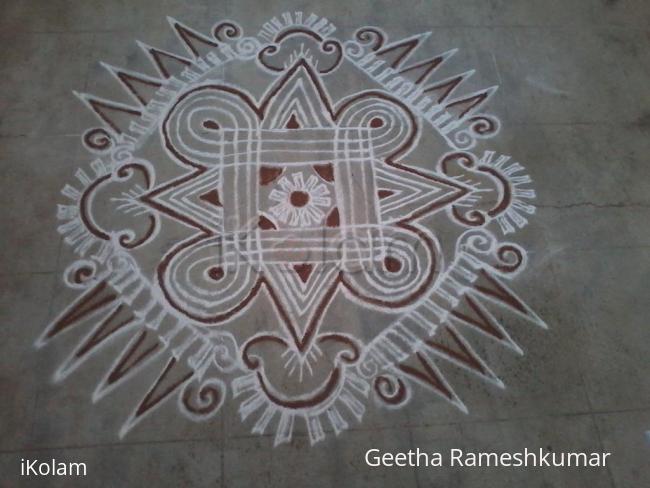 Rangoli: Tuesday Kolam!