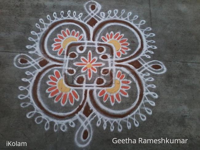 Rangoli: My freehand rangoli