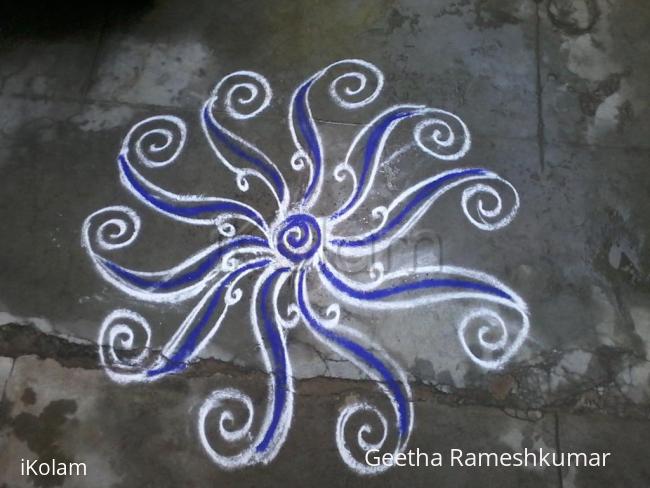 Rangoli: Sunday kolam!