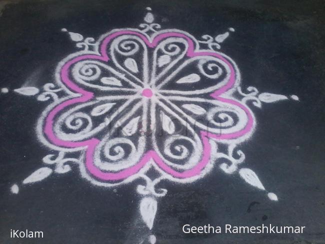 Rangoli: Cute kolam