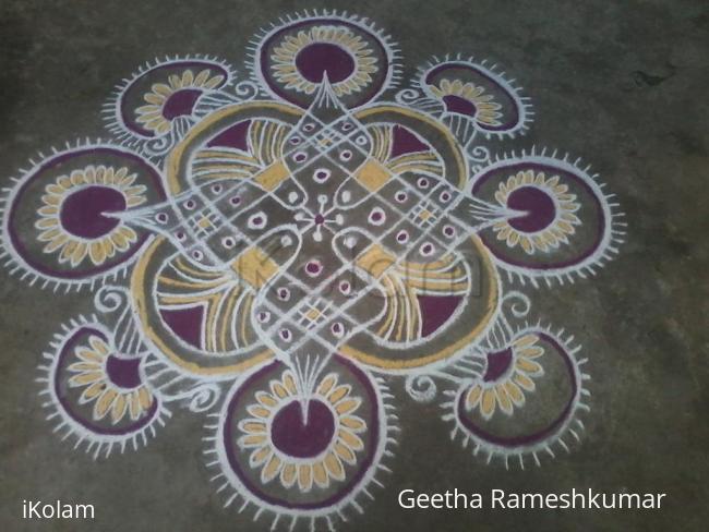 Rangoli: Friday kolam!