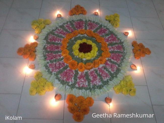 Rangoli: Happy onam friends!