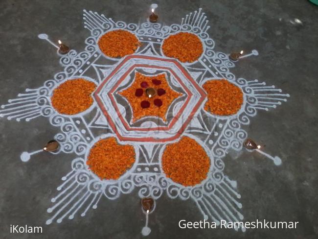 Rangoli: Friday kolam!