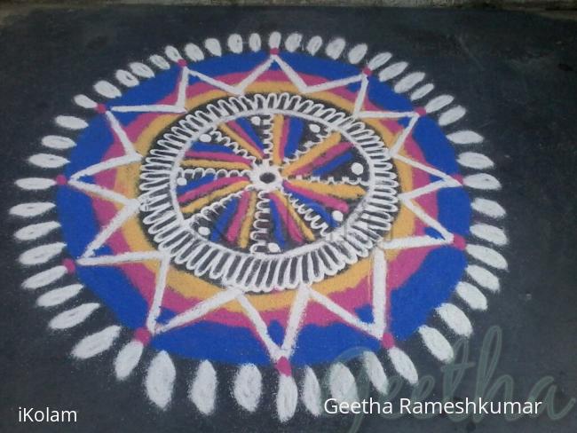 Rangoli: Daily kolam!!