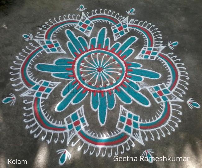 Rangoli: My favourite kolam!