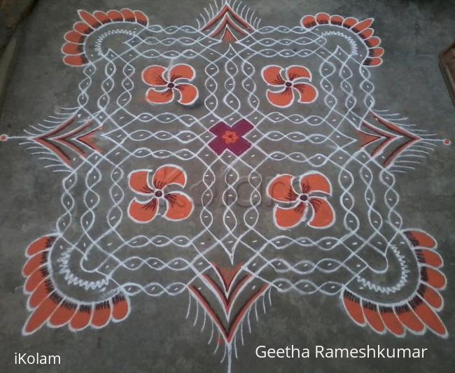 Rangoli: My chikku kolam!