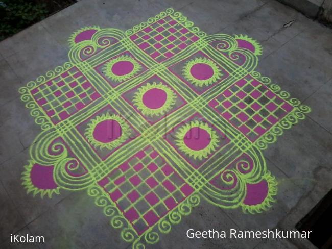 Rangoli: Friday kolam!