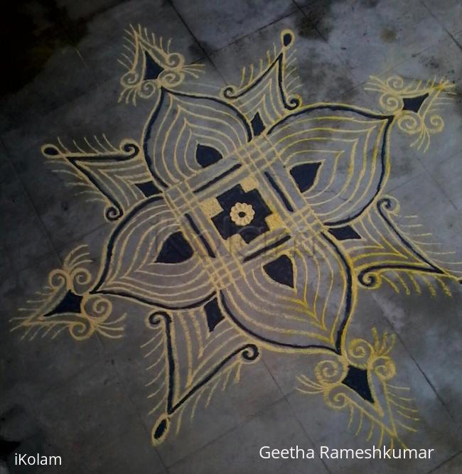 Rangoli: Thursday kolam!