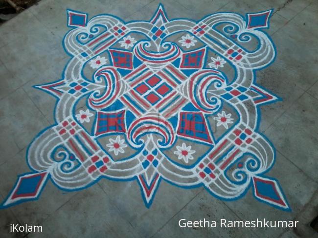 Rangoli: Friday kolam!