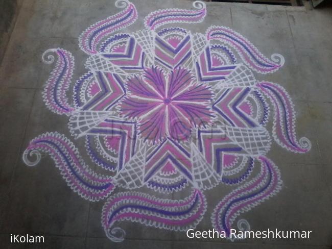 Rangoli: Friday kolam!