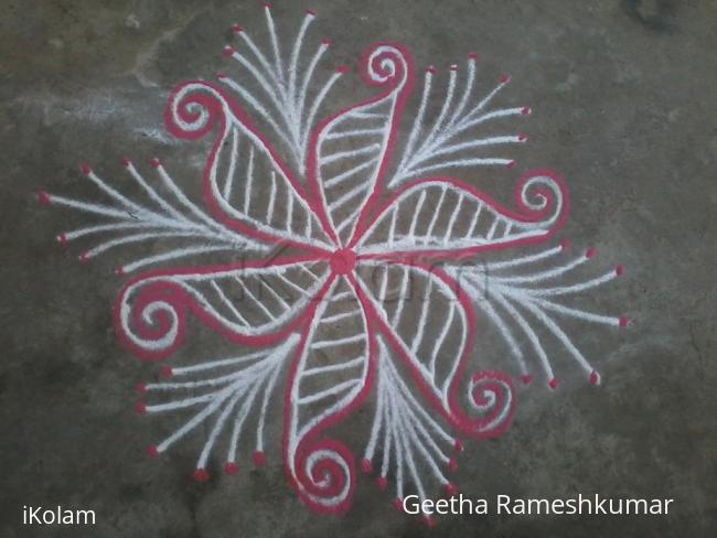 Rangoli: Small kolam!