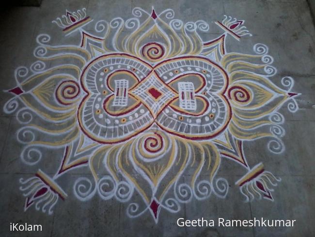 Rangoli: Friday kolam!