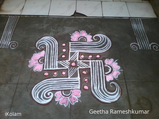 Rangoli: Friday kolam!