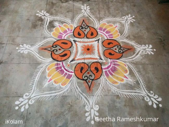 Rangoli: Marhazhi kolam!