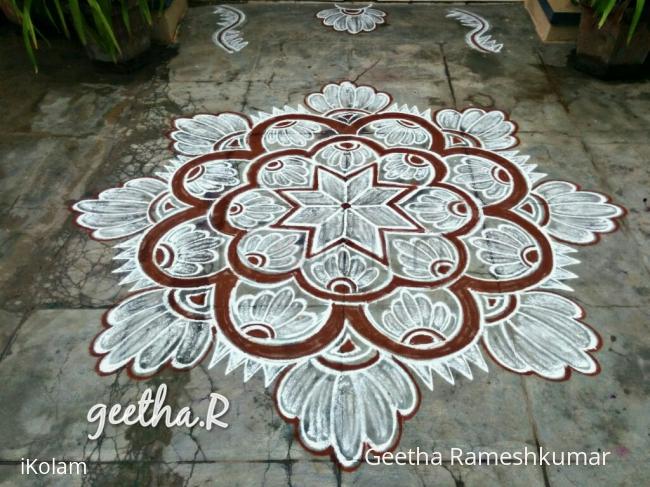 Rangoli: my daily kolam!