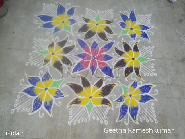 Rangoli: Daily kolam!